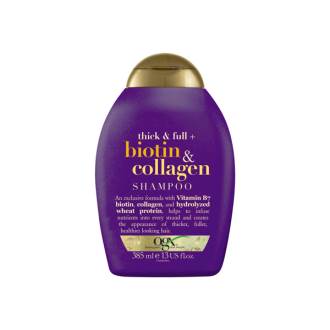 شامپو کلاژن او جی ایکس Ogx Thick & Full Biotin & Collagen Shampoo