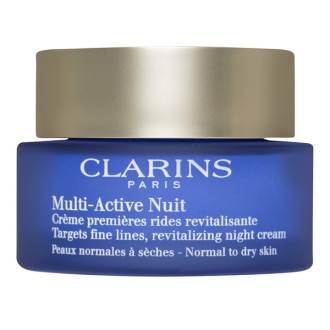 کرم شب پوست خشک و نرمال مولتی اکتیو کلارنس Clarins Multi-Active