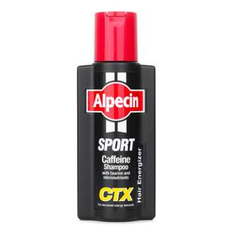 شامپو انرژی دهنده و تقویت کننده کافئین آلپسین Alpecin Sport CTX